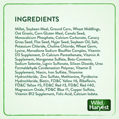 Product Wild Harvest Universal Blend for Small Birds