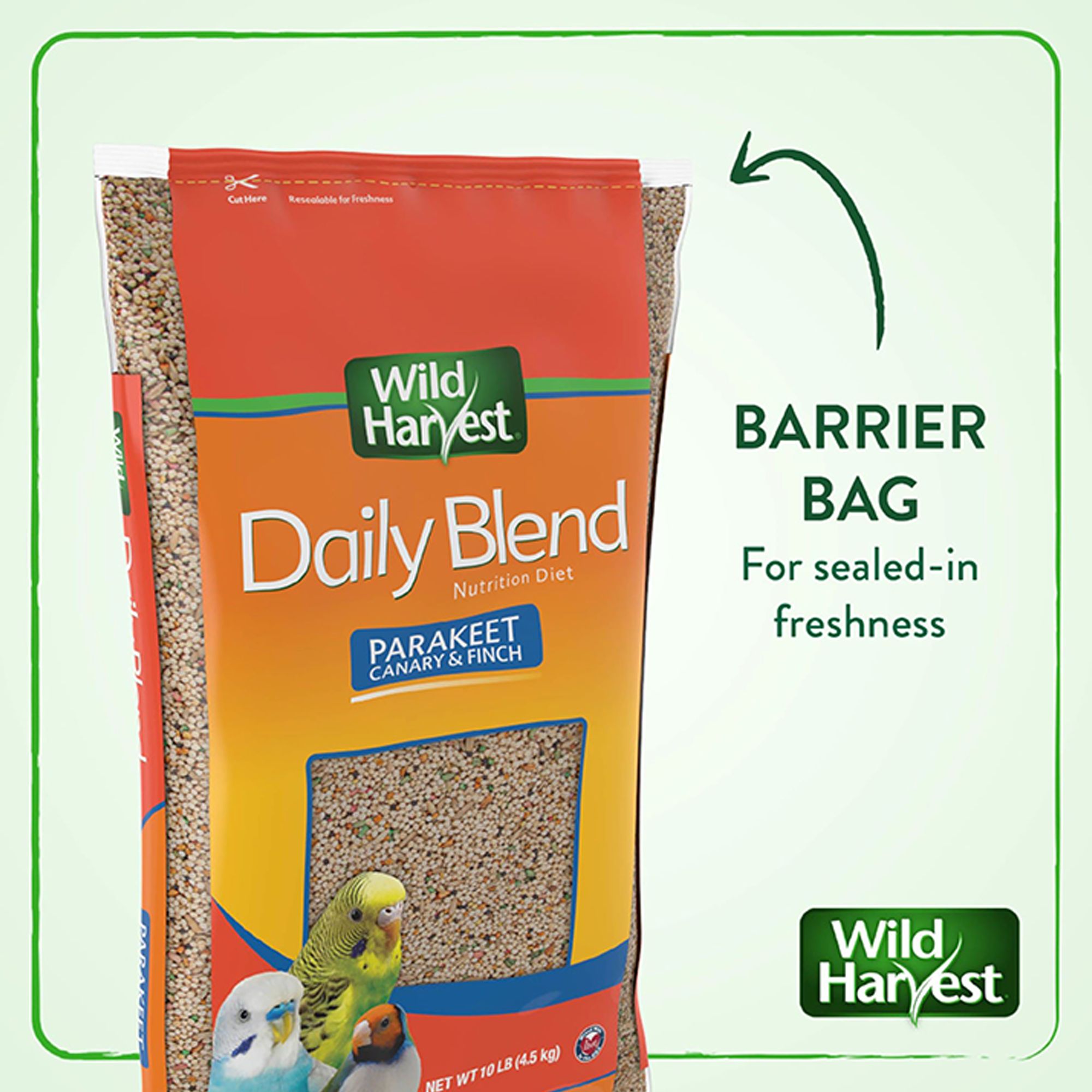 Wild Harvest® Daily Blend Nutrition Parakeet Diet - thumbnail 7