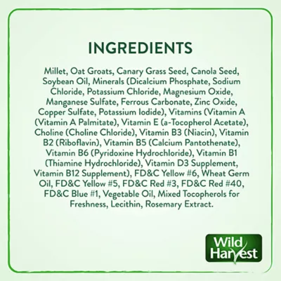 Product Wild Harvest® Daily Blend Nutrition Parakeet Diet