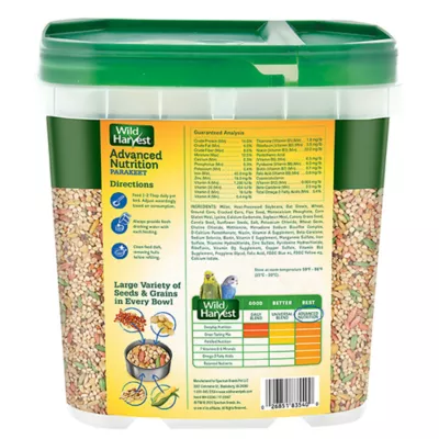 Product Wild Harvest™ Advanced Nutrition Parakeet Food