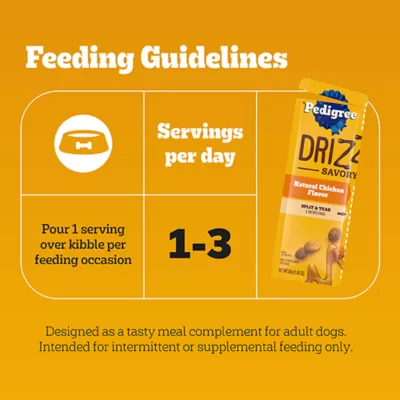  Pedigree Drizzlers Savory Sauce Pouch - 1.1 oz - Image 5