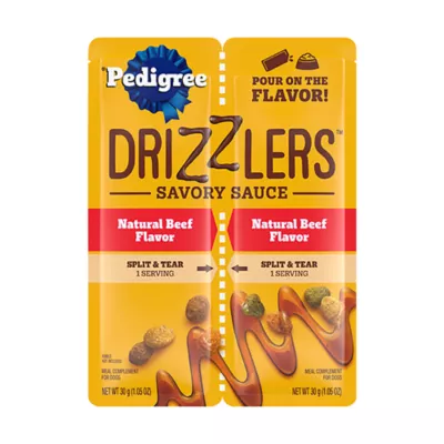 Pedigree Drizzlers Savory Sauce Pouch - 1.1 oz - Image 1