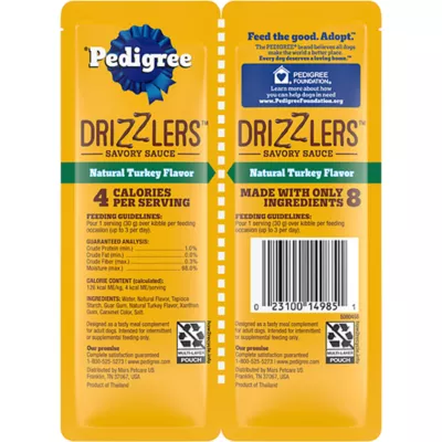  Pedigree Drizzlers Savory Sauce Pouch - 1.1 oz - Image 7
