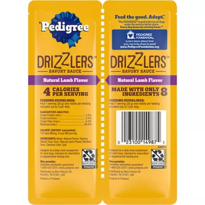  Pedigree Drizzlers Savory Sauce Pouch - 1.1 oz - Image 7
