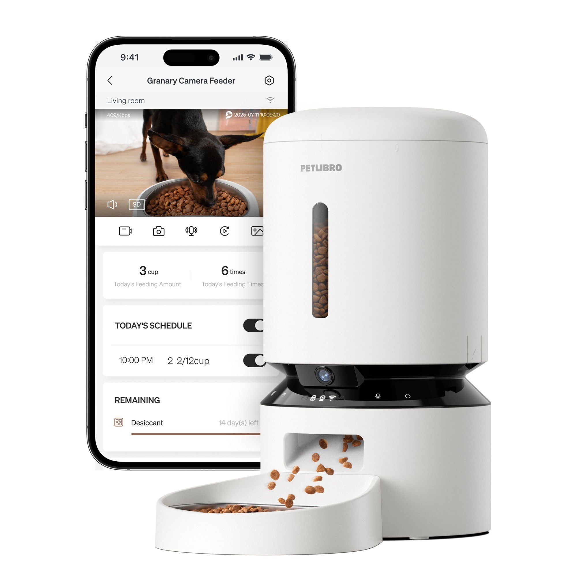 PETLIBRO Granary Smart Camera Feeder with 3-Month Cloud Storage - thumbnail 2