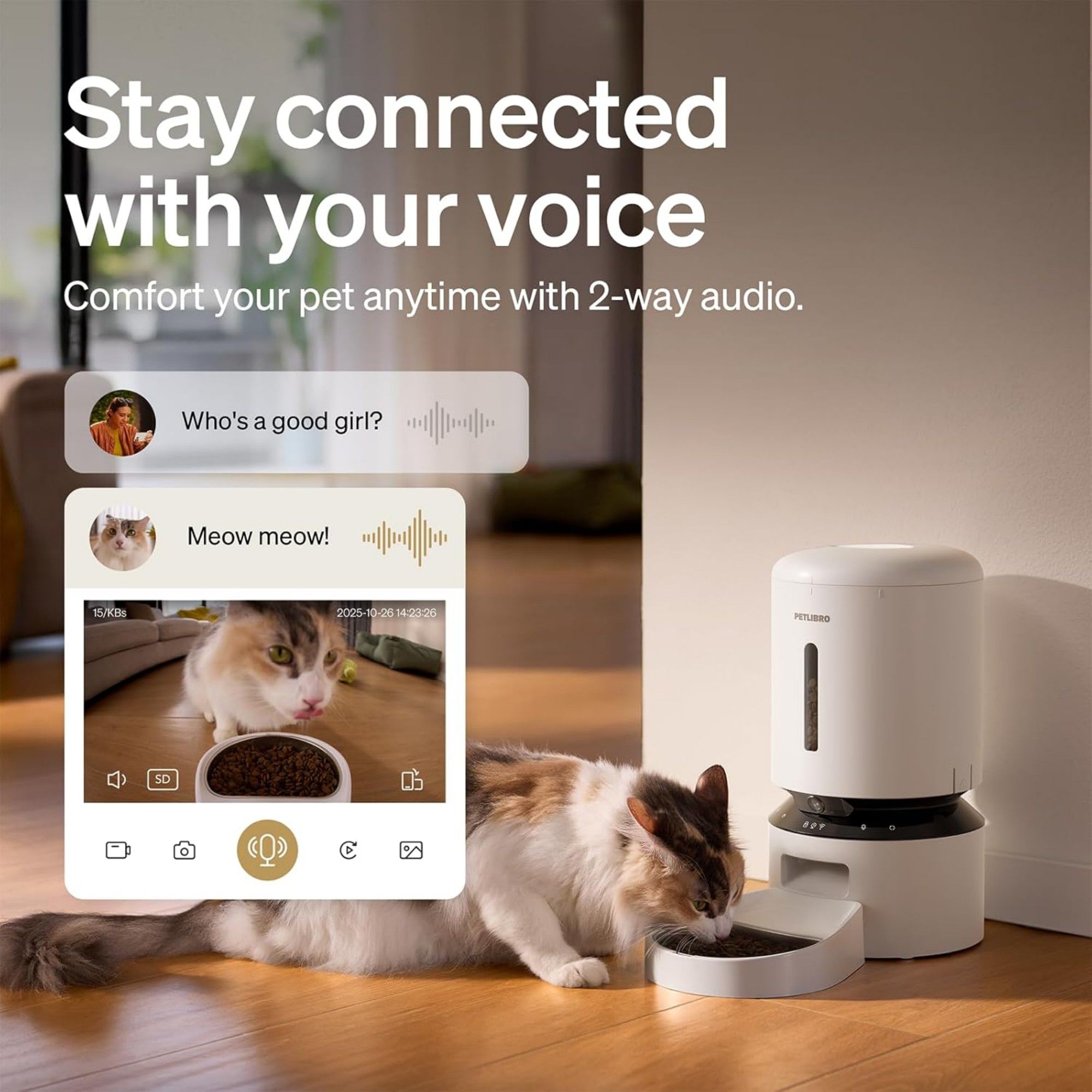 PETLIBRO Granary Smart Camera Feeder with 3-Month Cloud Storage - thumbnail 8