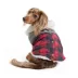 Hotel Doggy Dog Coat - Buffalo Check Jacket with Melton & Sherpa image thumbnail 1