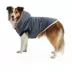 Hotel Doggy Dog Coat - Faux-Fur Hooded Parka - Grey image thumbnail 3