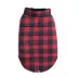 Hotel Doggy Dog Coat - Buffalo Check Puffer Jacket - Red image thumbnail 4