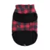Hotel Doggy Dog Coat - Buffalo Check Puffer Jacket - Red image thumbnail 5