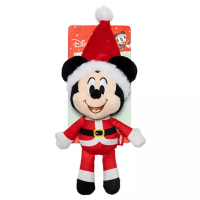 Product Mickey Mouse Santa Plush Toy