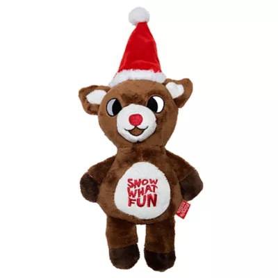 Product Rudolph® Plush Snow Much Fun Dog Toy