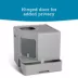 ExquisiCat® Dual Entry X-Large Hooded Cat Litter Box, Gray image thumbnail 4