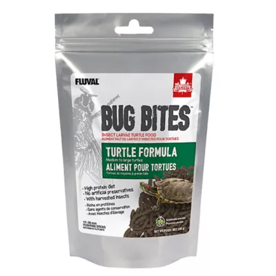 Product Fluval Nutrafin Bug Bites Turtle Food - Medium to Large Turtles, 17-20 mm, 100 g (3.5 oz)