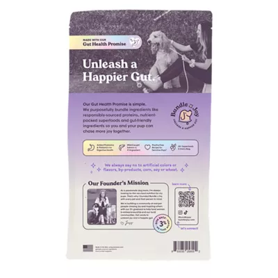 Product Bundle x Joy Vibrant Wild-Caught Salmon Adult Dry Dog Food - 4 lb