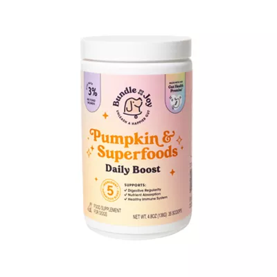 Product Bundle x Joy Superfood & Fiber Daily Boost Adult Dog Supplement