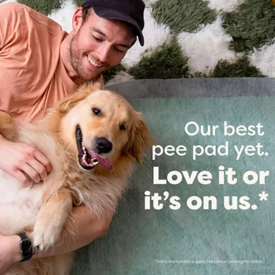 Product Earth Rated Puppy Pee Pads with AbsorbShield+ Technology