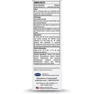 Product Vetericyn Triple-Action Ear Treatment, 1.5 oz