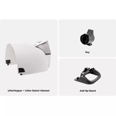 Product Whisker, Litter-Robot 4, LitterHopper®