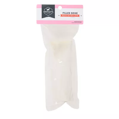 Dentley's® Peanut Butter Filled Beef Bone Dog Treat - 8 oz - Image 1