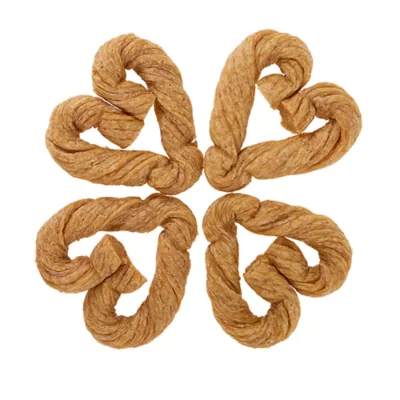 Dentley's Rawhide Alternative All Life Stages Heart Shaped Churro Dog Chew - 10 oz - Image 2