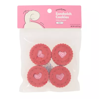 Product Wiggles & Wags® All Life Stages Heart Sandwhich Dog Treat - 4 oz