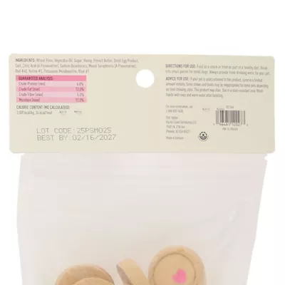 Wiggles & Wags® All Life Stages Mini Cup Dog Treats - Peanut Butter Flavor 5 oz - Image 3