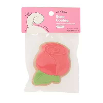 Wiggles & Wags® All Life Stages Rose Decorated Cookie Dog Treat - 1.9 oz - Image 1