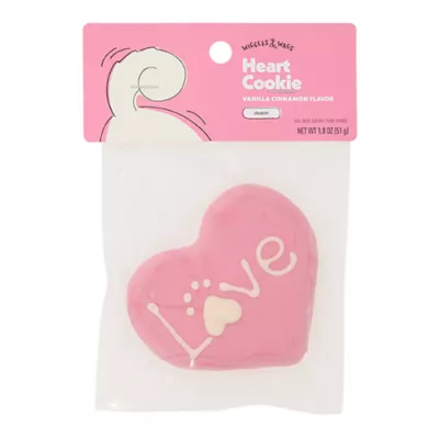 Wiggles & Wags® All Life Stages Heart Decorated Cookie Dog Treat - 1.8 oz - Image 1