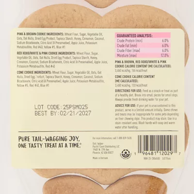 Wiggles & Wags® All Life Stages Ice Cream Cone Dog Treats - Apple & Cinnamon Flavor 4 ct 6 oz - Image 3