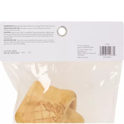 Dentley's All Life Stages Rawhide Bone 20 inch - Peanut Butter 14.11 oz - Image 4