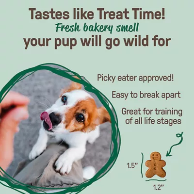 Product Cookie Pal Dog Treats - Gingerbread Biscuits, 10 OZ