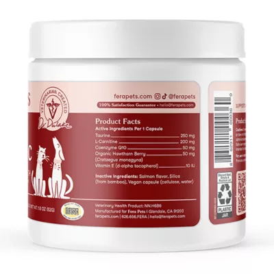 Product Fera Pets Cardiac for Dogs and Cats, 60 Count