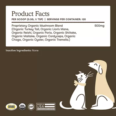 Product  Fera Pets Immune Support Mushroom Blend for Dogs and Cats