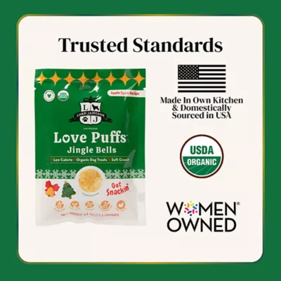 Product Lord Jameson Holiday Love Puffs Dog Treats