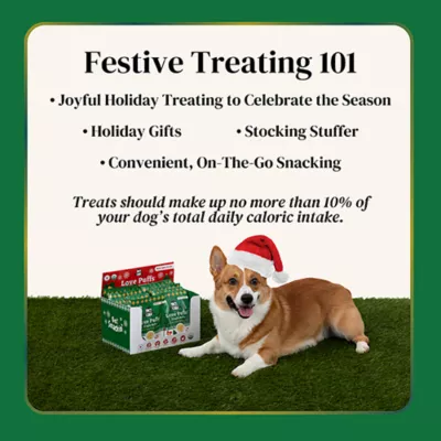 Product Lord Jameson Holiday Love Puffs Dog Treats