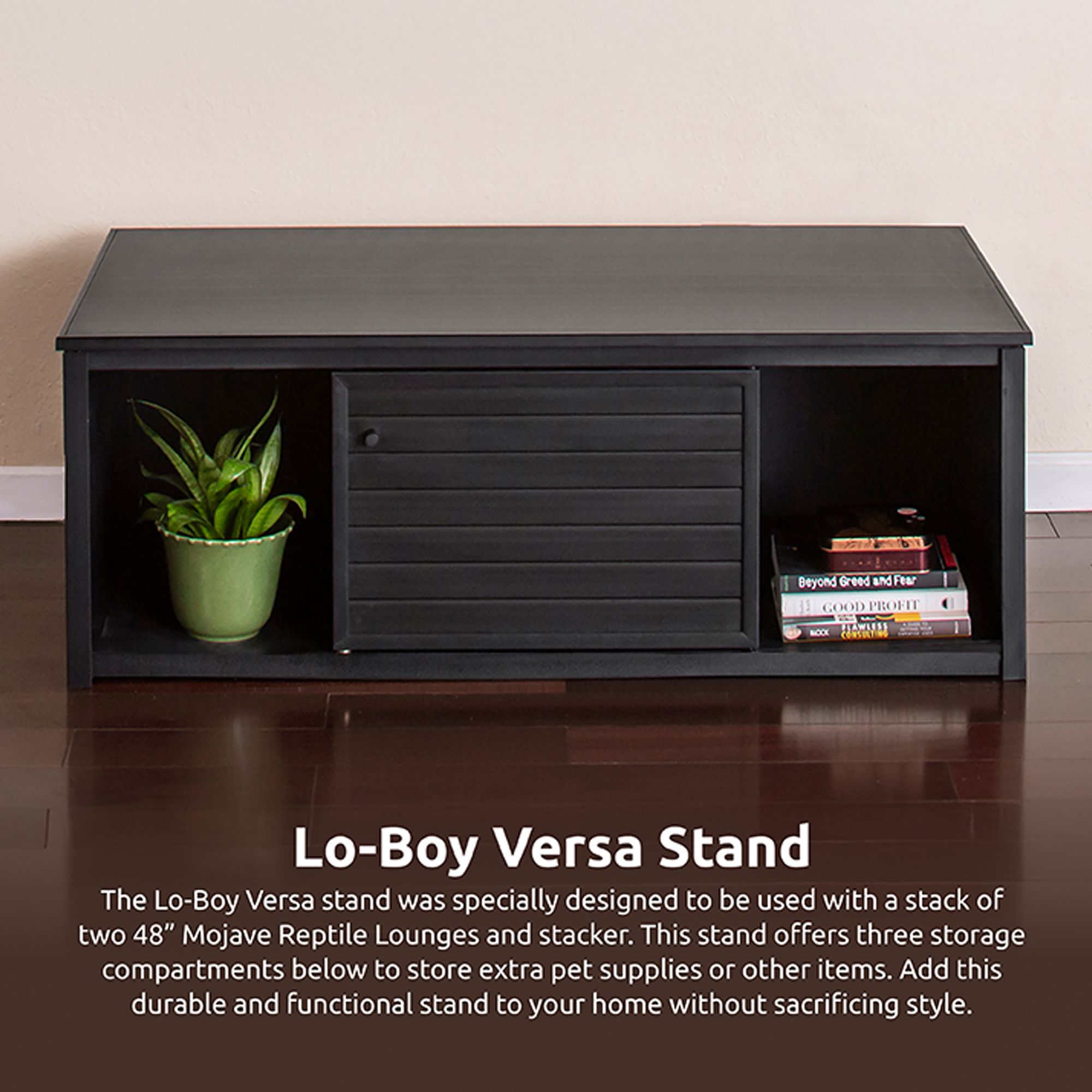 New Age Pet® 48" ECOFLEX® Lo-Boy Versa Stand - Reptile Terrarium Stand - 48 in - thumbnail 2
