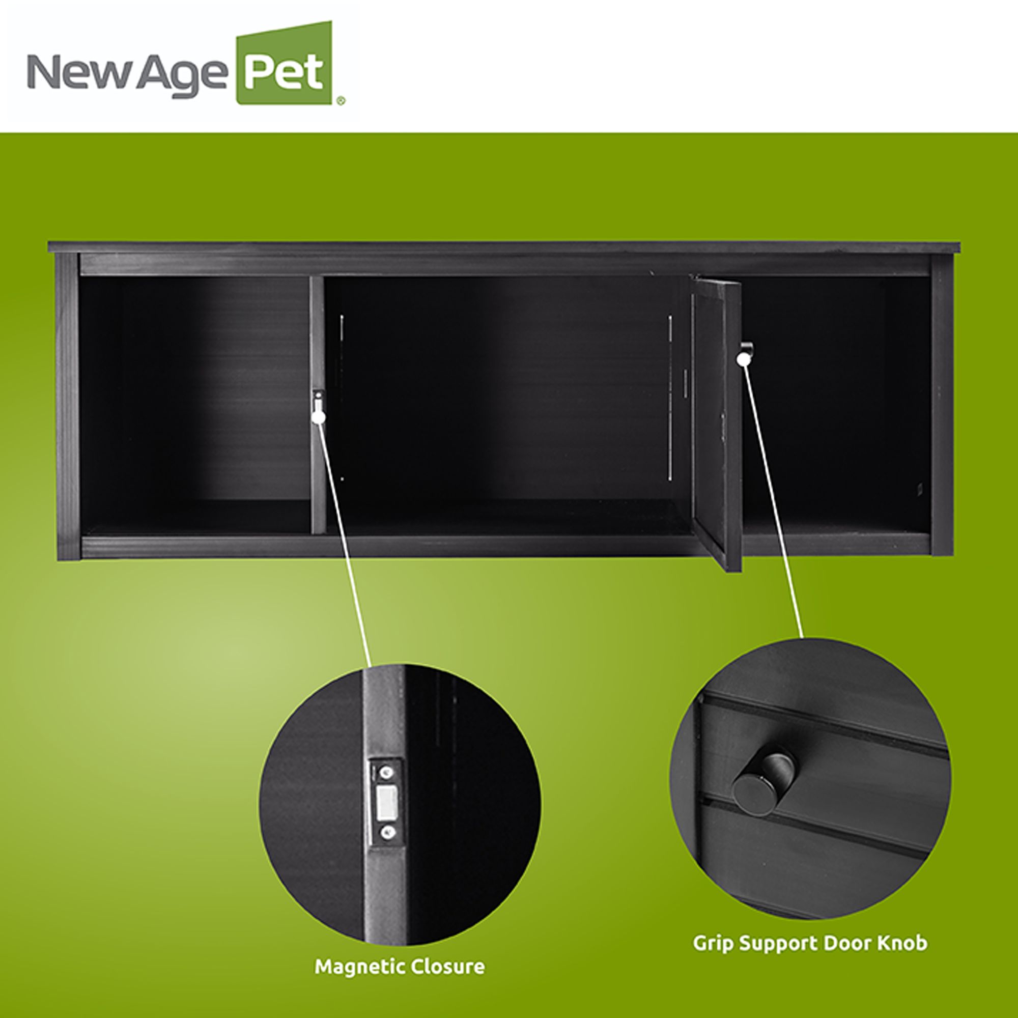 New Age Pet® 48" ECOFLEX® Lo-Boy Versa Stand - Reptile Terrarium Stand - 48 in - thumbnail 4