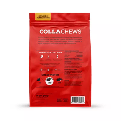 Product Collachews Peanut Butter Bark Dog Treats 6.35 OZ