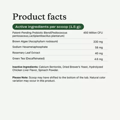 PetLab Co. Dog ProBright Advanced Dental Powder, Tartar & Bad Breath, Multiple Dog Sizes, 1.5-3.17oz - Image 2