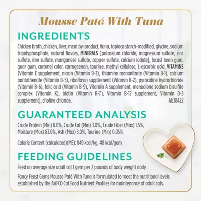 Fancy Feast® Gems™ Mousse Pate Adult Wet Cat Food - Variety Pack, 8 Count - Image 3