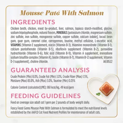 Fancy Feast® Gems™ Mousse Pate Adult Wet Cat Food - Variety Pack, 8 Count - Image 4