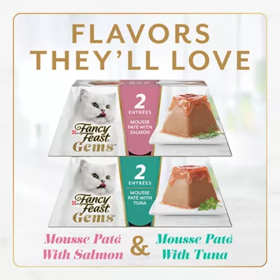 Fancy Feast® Gems™ Mousse Pate Adult Wet Cat Food - Variety Pack, 8 Count - Image 5
