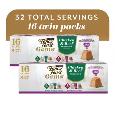 Fancy Feast® Gems™ Mousse Pate Adult Wet Cat Food - Variety Pack, 8 Count - Image 8