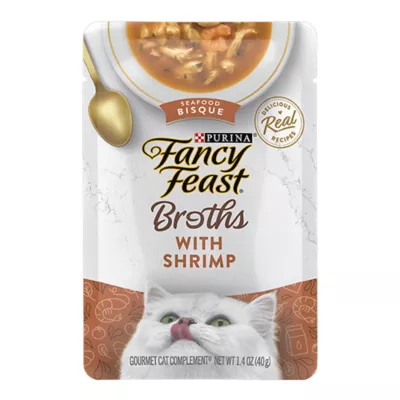 Fancy Feast® Broths Adult Cat Wet Complement - Grain Free, Limited Ingredients, 1.4 Oz - Image 1
