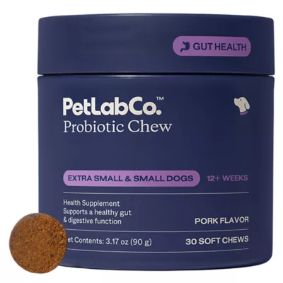 Product PetLab Co. Probiotic Pork Flavored Soft Chews Digestive Supplement for Dogs 30 CT