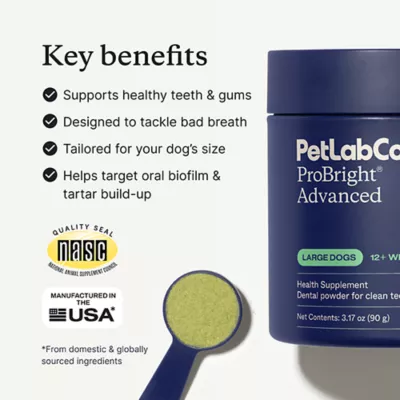PetLab Co. ProBright Advanced Chicken Flavored Powder Dental Supplement for Dogs - Image 3