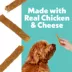 Wiggles & Wags Chicken & Cheese Meaty Sticks Dog Treats image thumbnail 3
