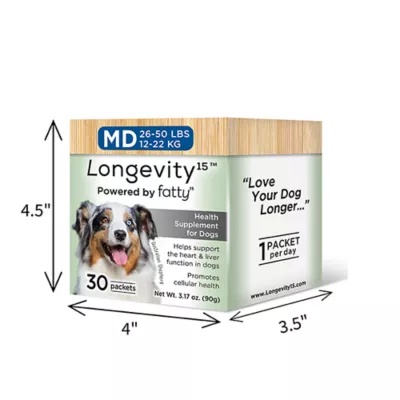 Product Longevity15 C15:0 Health Supplement for Dogs