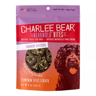 Product Charlee Bear Bearnola Bites Dog Treats, 8oz